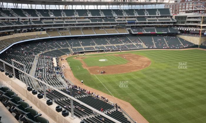 Target Field - Section 201 Seat View