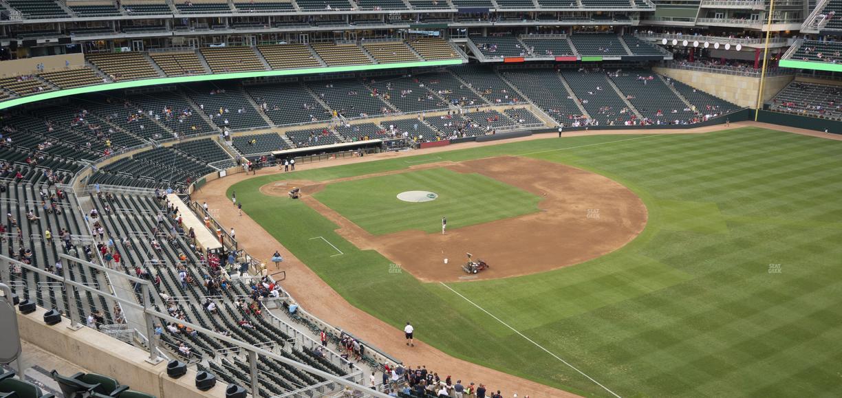 Target Field - Section 203 Seat View