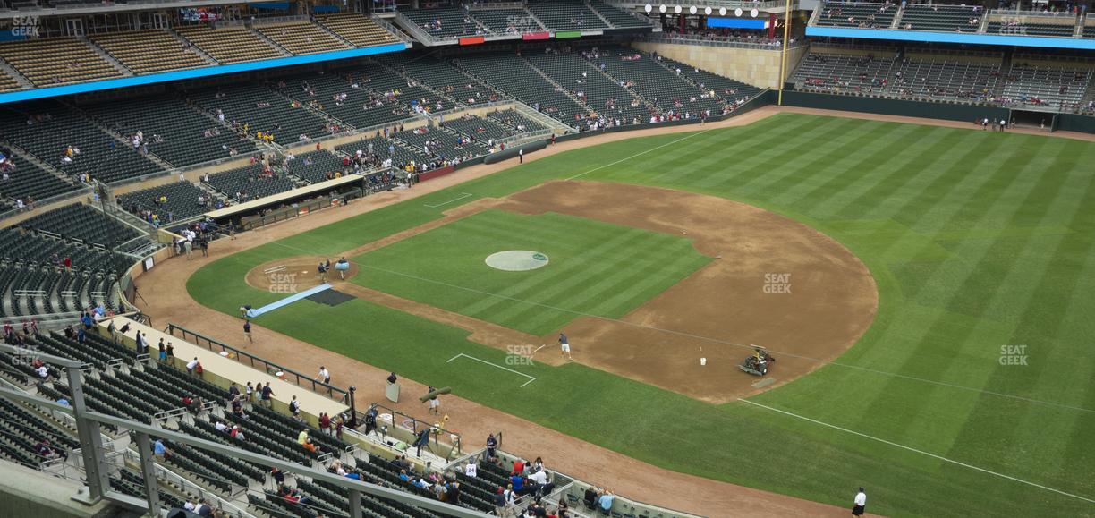 Target Field - Section 206 Seat View
