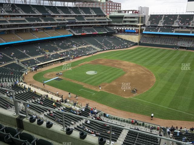 Target Field - Section 206 Seat View