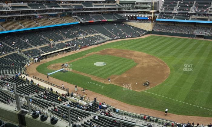Target Field - Section 206 Seat View