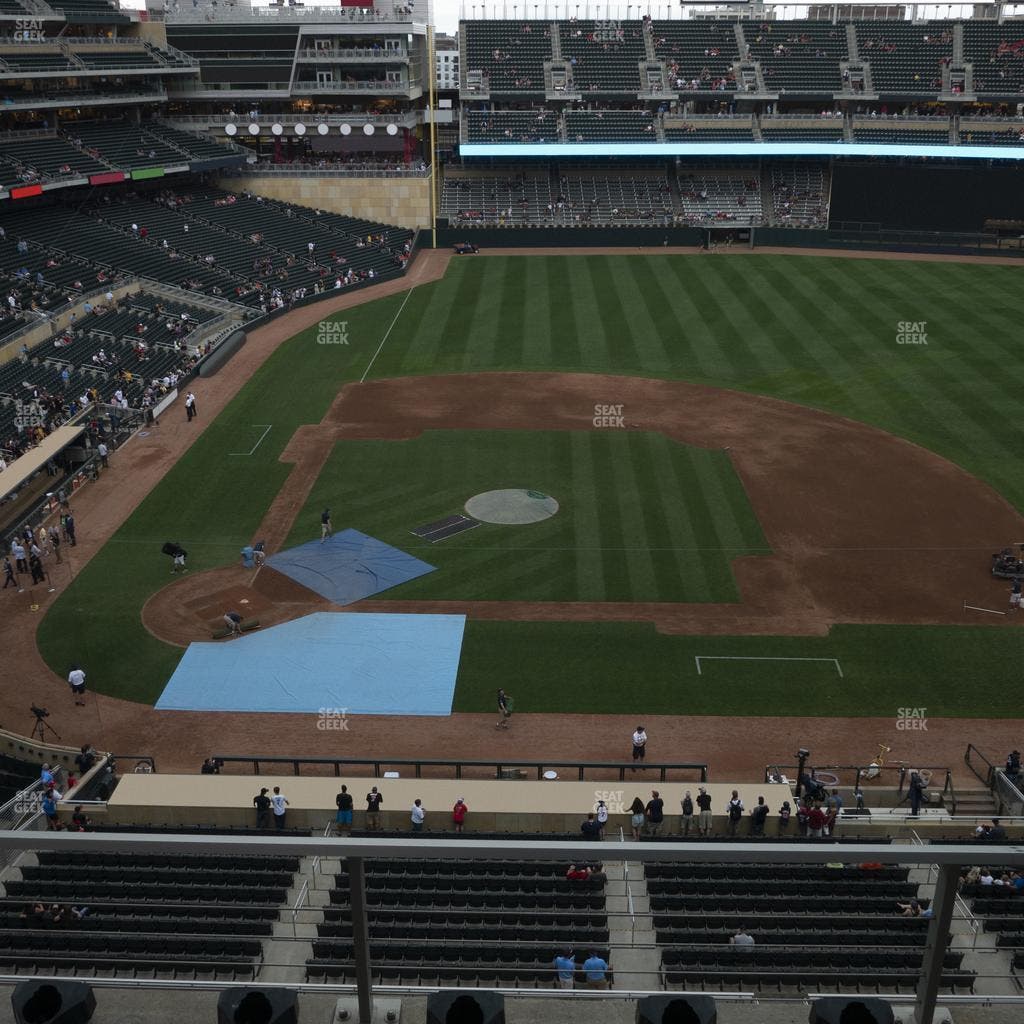 Target Field - Section 210 Seat View