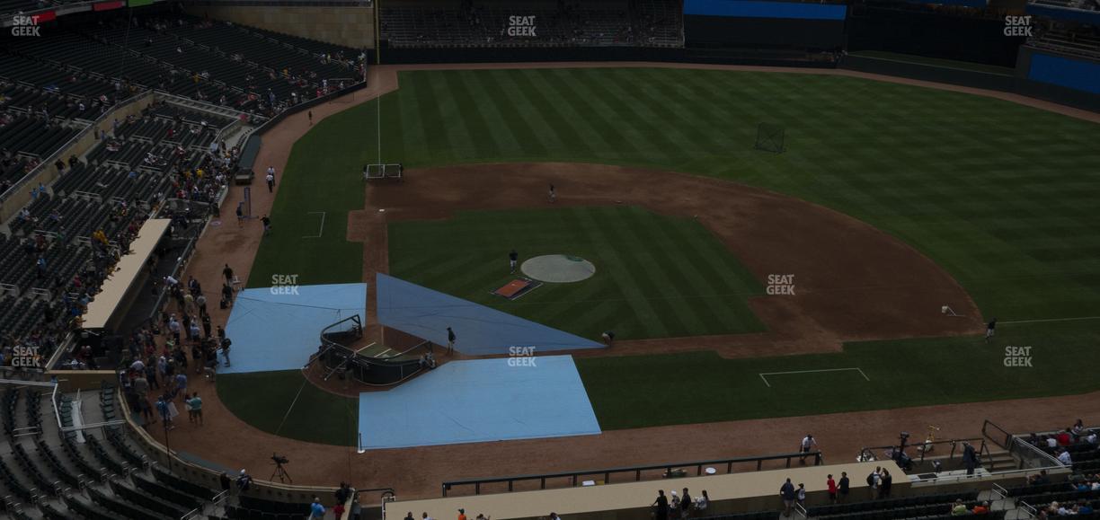 Target Field - Section 211 Seat View