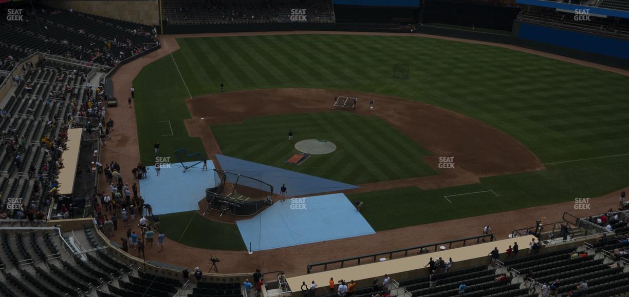 Target Field - Section 212 Seat View
