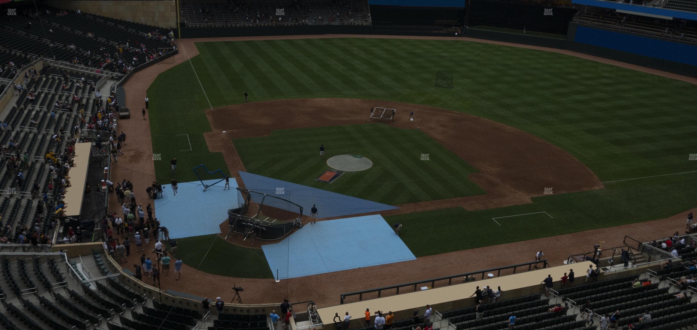 Target Field - Section 212 Seat View