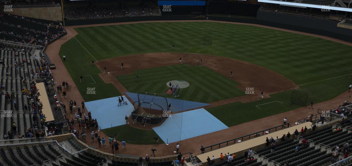 Target Field - Section 213 Seat View