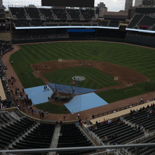 Target Field - Section 213 Seat View