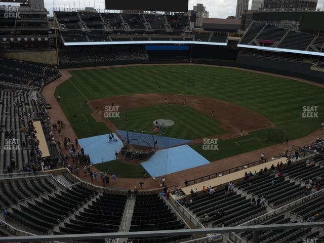 Target Field - Section 213 Seat View