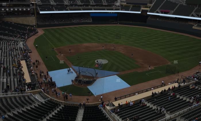 Target Field - Section 213 Seat View