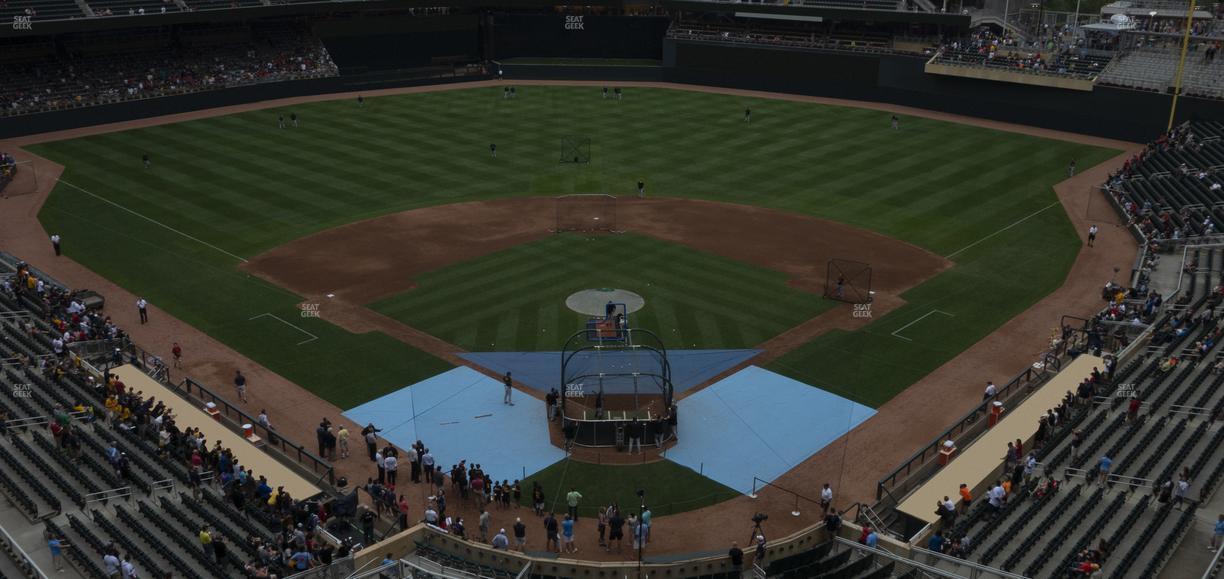 Target Field - Section 215 Seat View