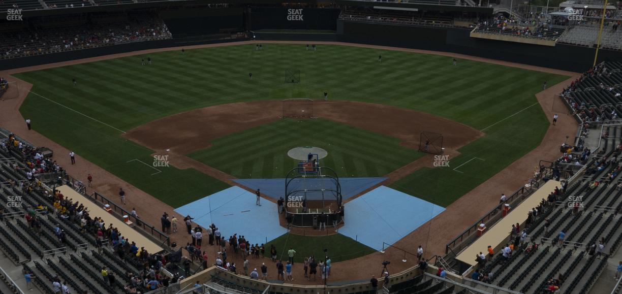 Target Field - Section 215 Seat View
