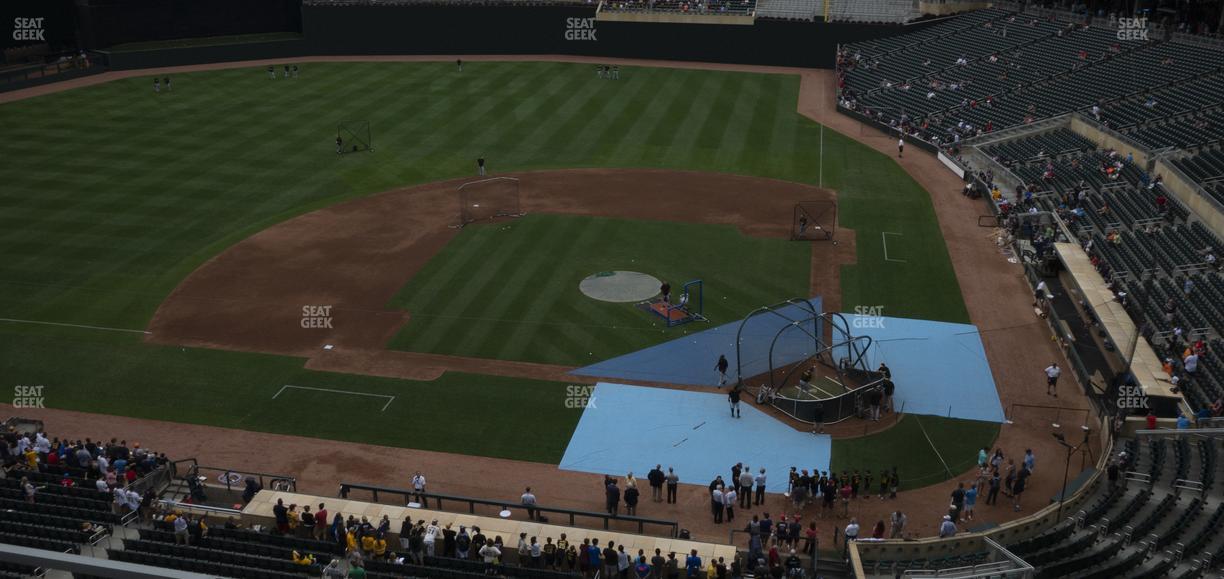 Target Field - Section 219 Seat View