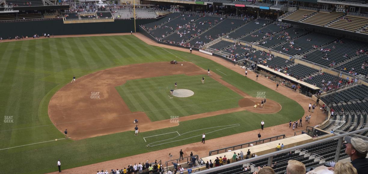 Target Field - Section 222 Seat View