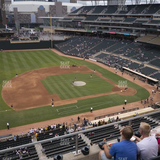 Target Field - Section 222 Seat View