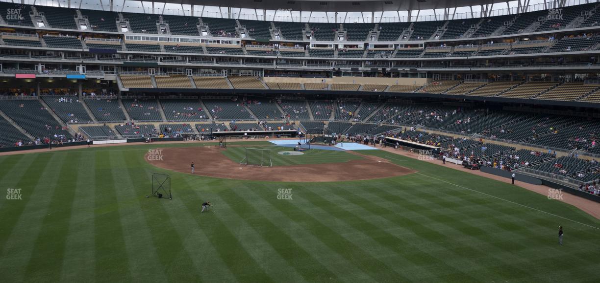 Target Field - Section 232 Seat View