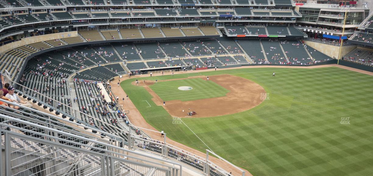 Target Field - Section 301 Seat View