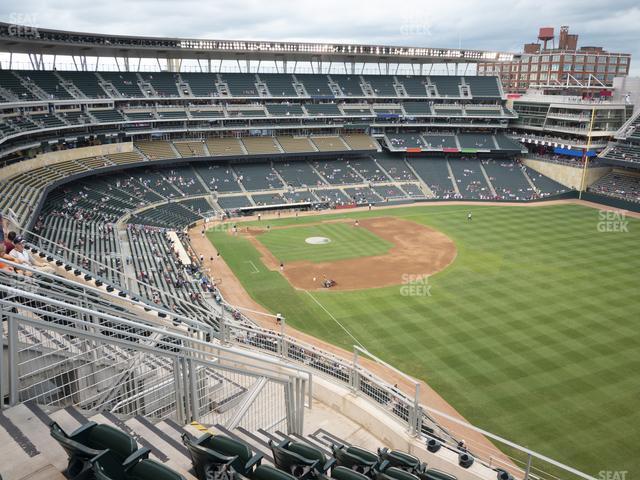 Target Field - Section 301 Seat View Target Field - Section 301 Seat View