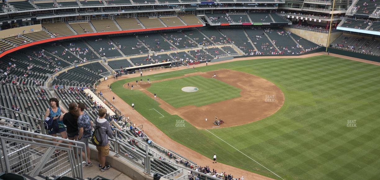 Target Field - Section 303 Seat View