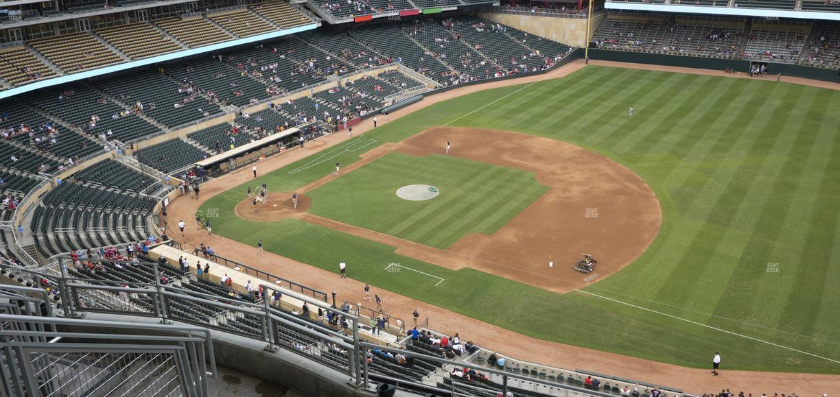 Target Field - Section 306 Seat View