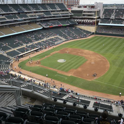 Target Field - Section 306 Seat View