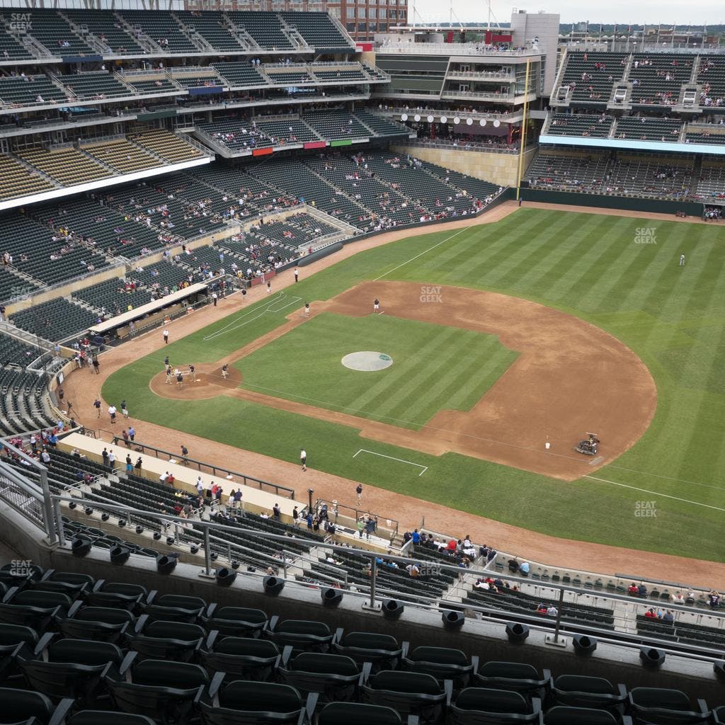 Target Field - Section 307 Seat View