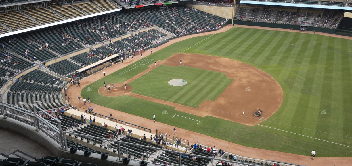 Target Field - Section 307 Seat View