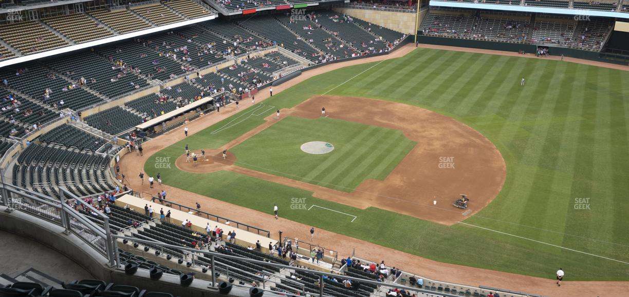 Target Field - Section 307 Seat View