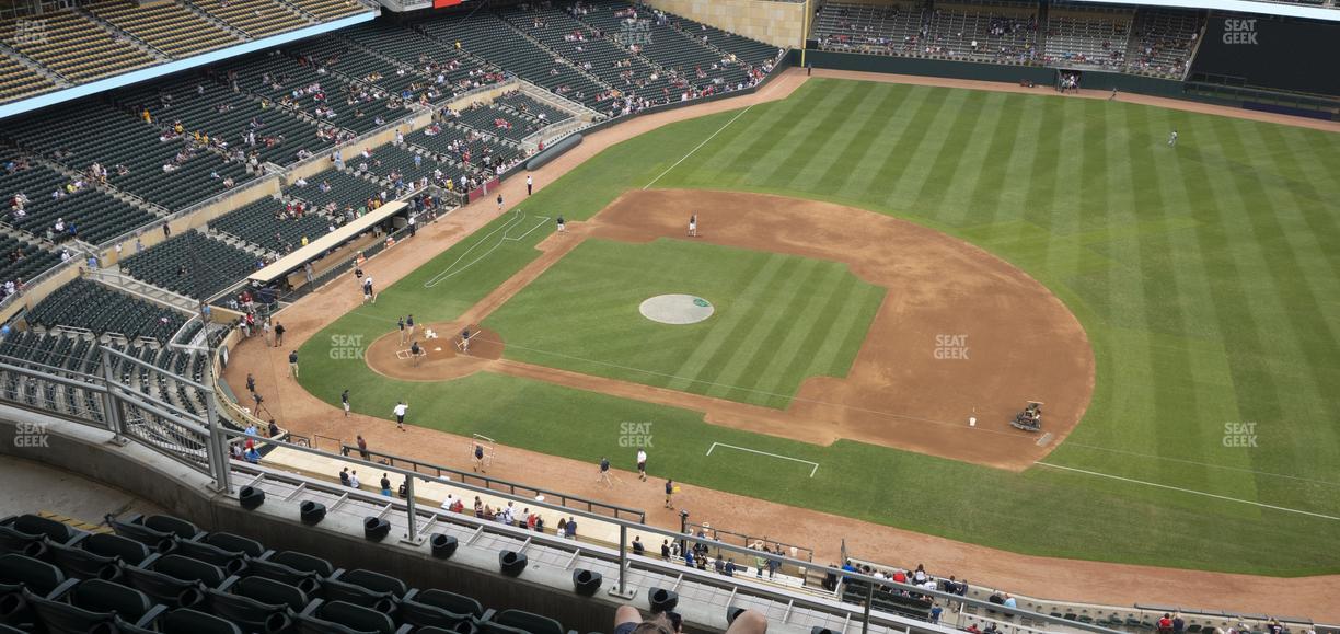 Target Field - Section 308 Seat View
