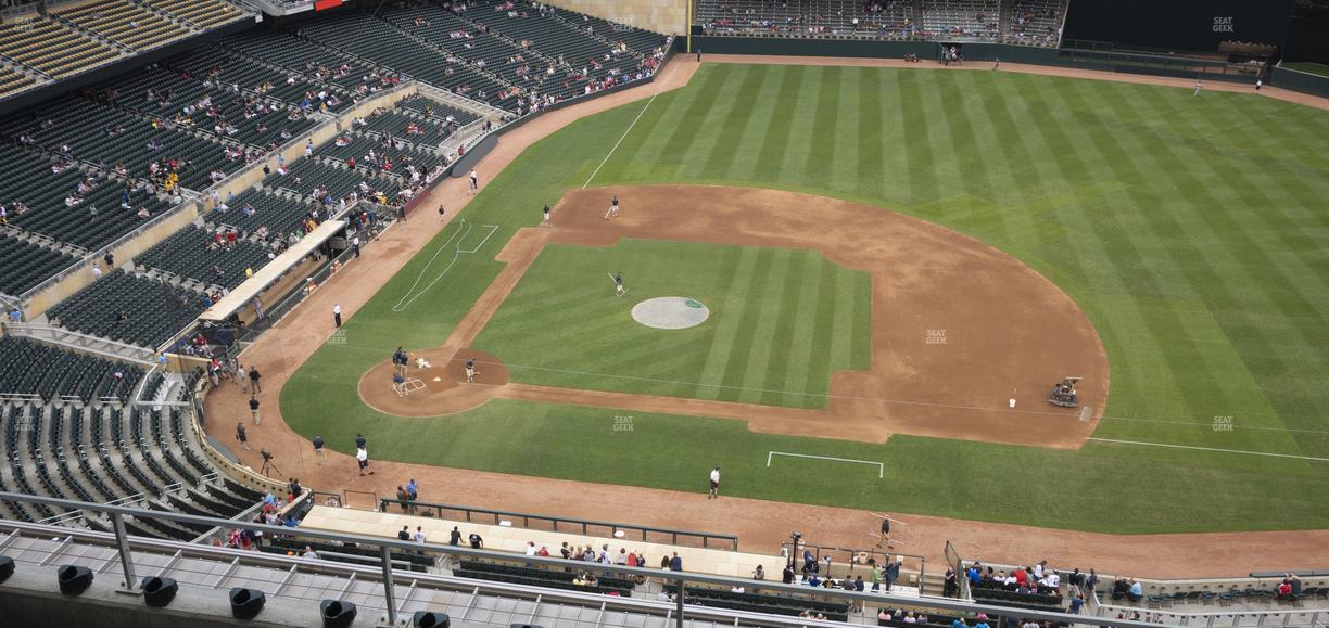Target Field - Section 309 Seat View