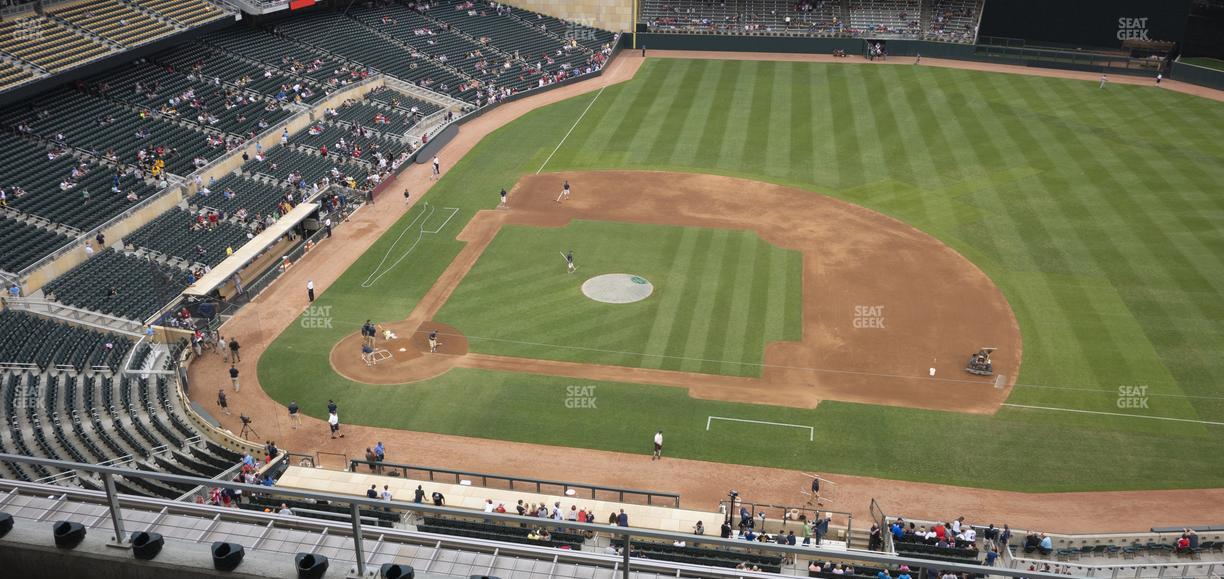 Target Field - Section 309 Seat View