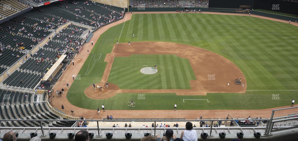 Target Field - Section 310 Seat View