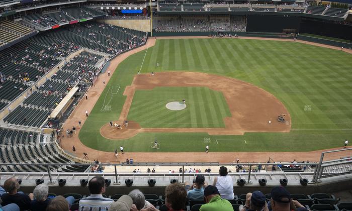 Target Field - Section 310 Seat View