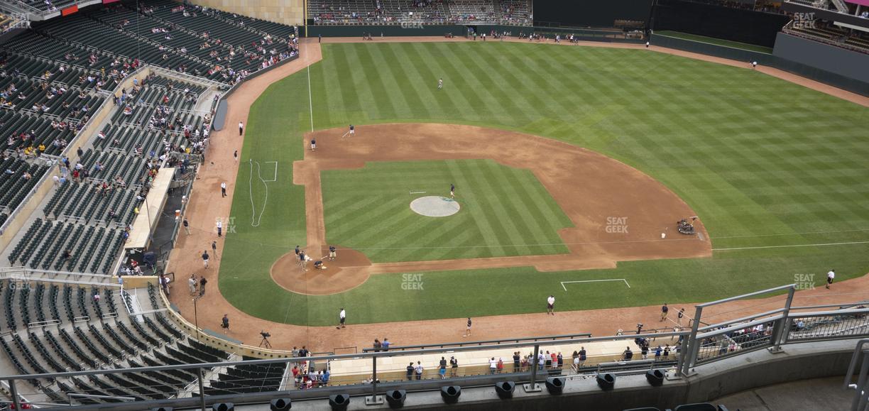 Target Field - Section 311 Seat View