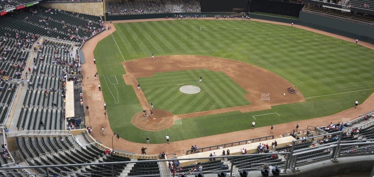 Target Field - Section 312 Seat View