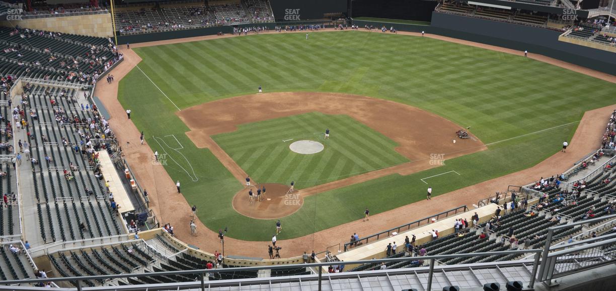 Target Field - Section 313 Seat View