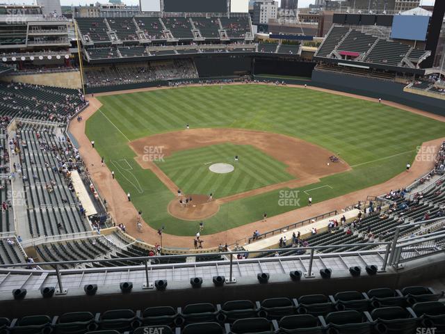 Target Field - Section 313 Seat View Target Field - Section 313 Seat View