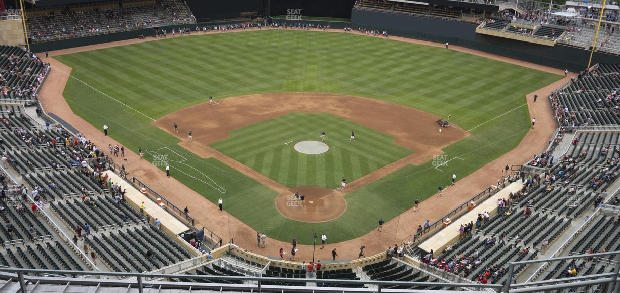 Target Field - Section 315 Seat View