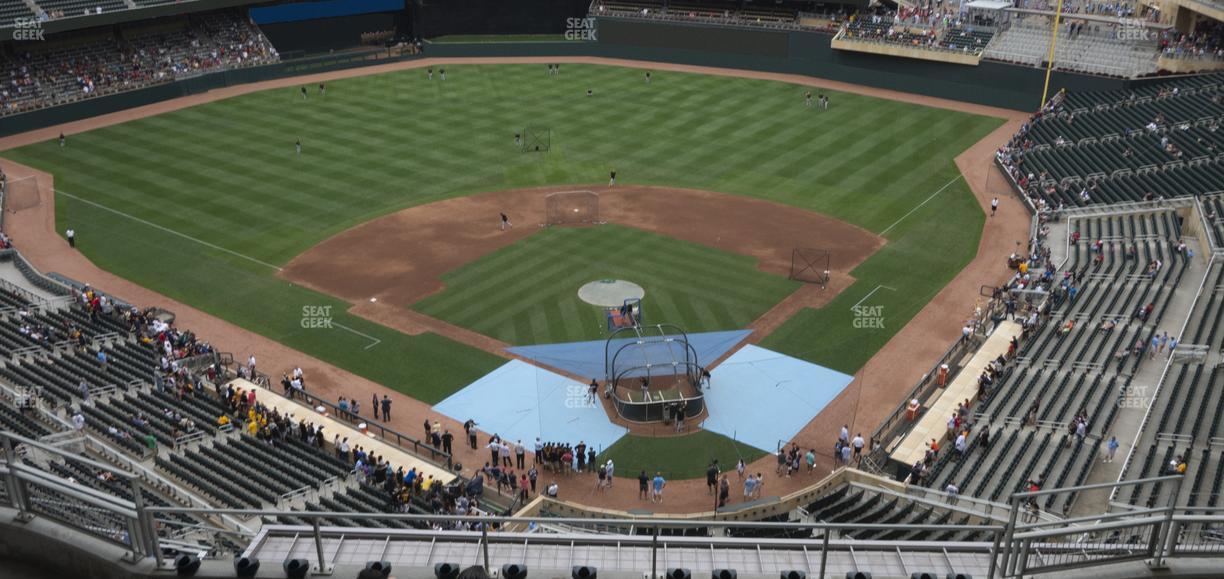 Target Field - Section 316 Seat View