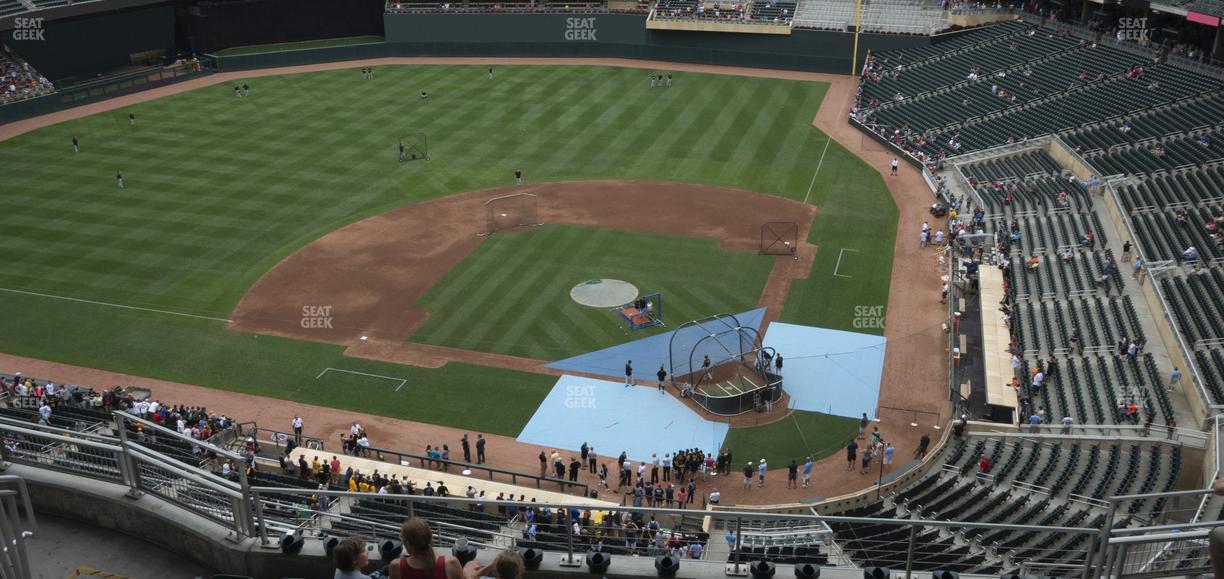 Target Field - Section 318 Seat View