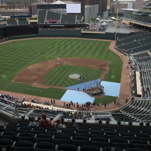 Target Field - Section 318 Seat View