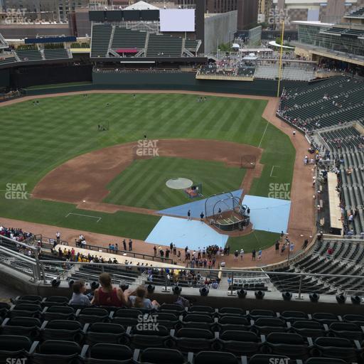 Target Field - Section 318 Seat View
