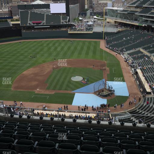 Target Field - Section 319 Seat View