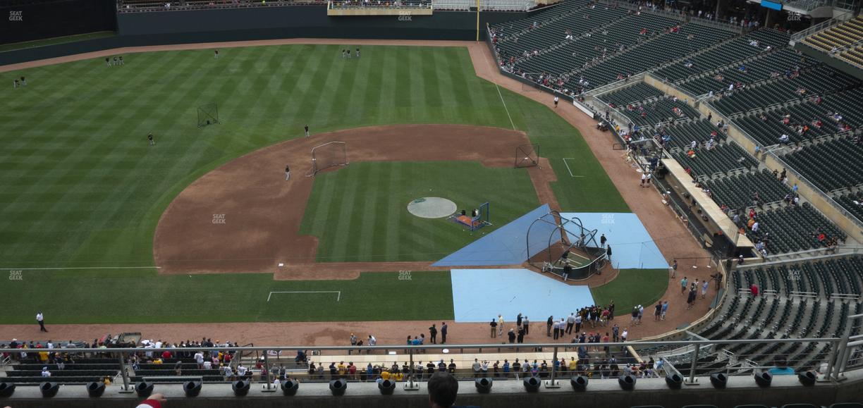 Target Field - Section 320 Seat View