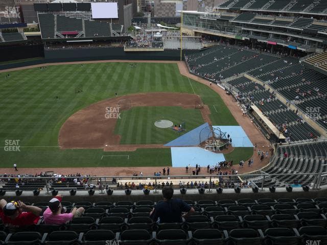 Target Field - Section 320 Seat View