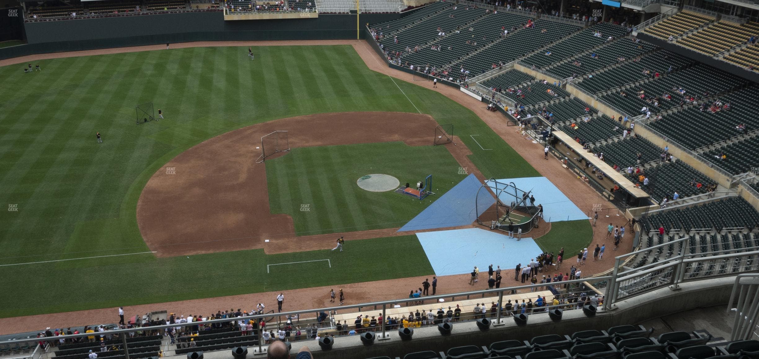 Target Field - Section 321 Seat View