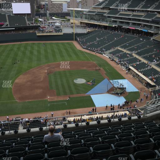 Target Field - Section 321 Seat View