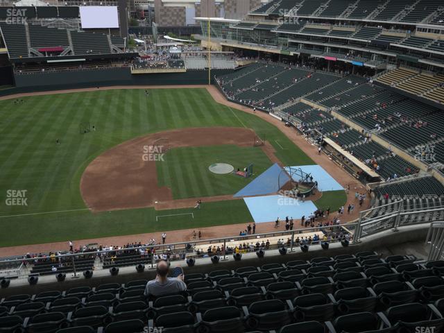 Target Field - Section 321 Seat View Target Field - Section 321 Seat View