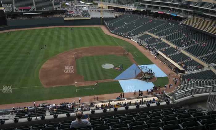 Target Field - Section 321 Seat View