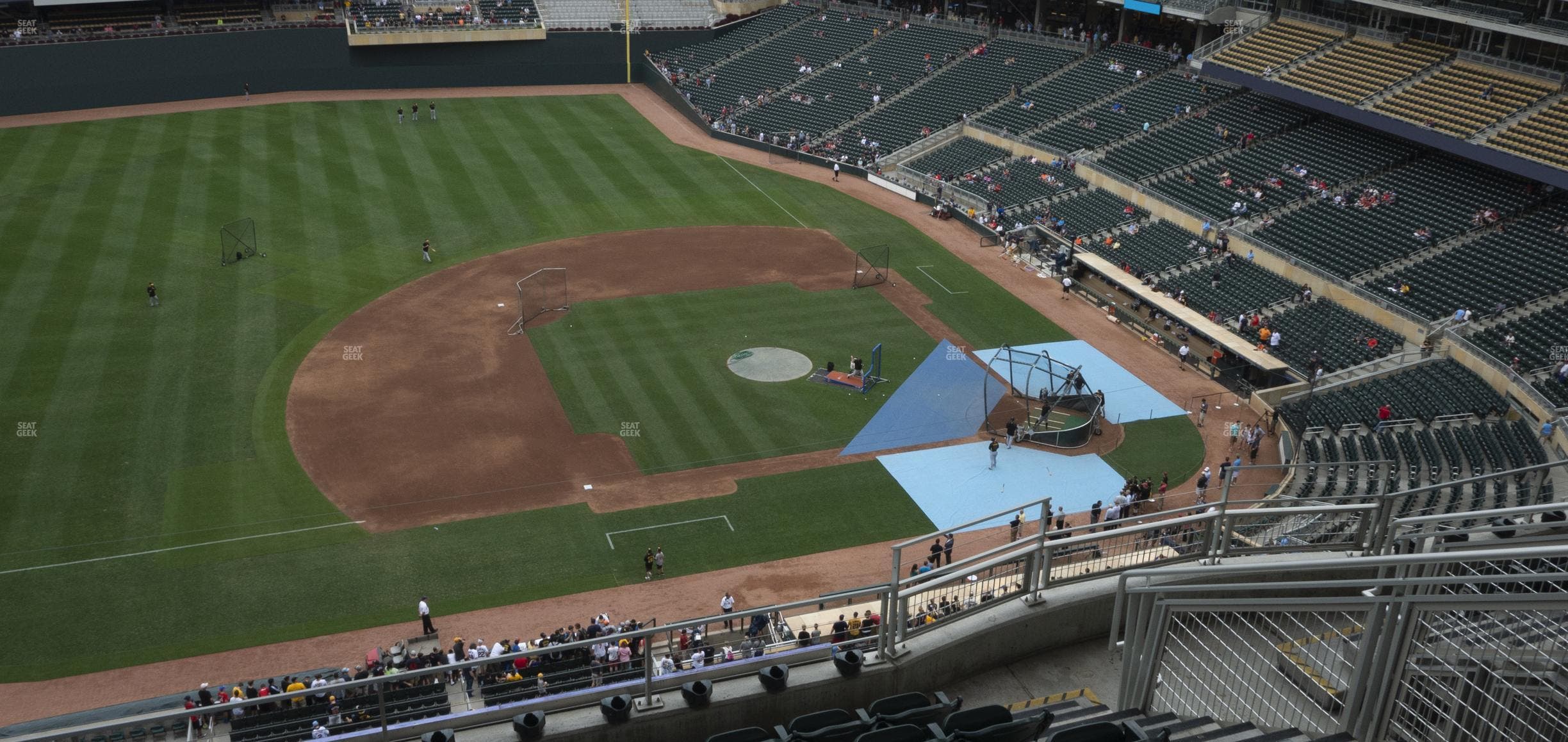 Target Field - Section 322 Seat View