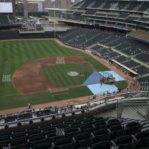 Target Field - Section 322 Seat View